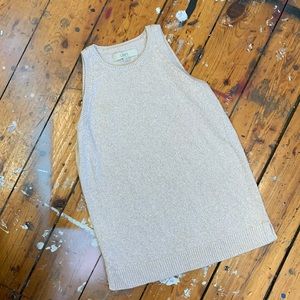 Sparkly sweater tank